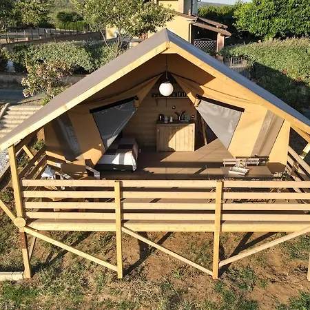 Glamping Debbiare Luxury tent Riparbella