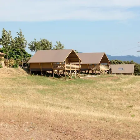 Luxury tent Glamping Debbiare Riparbella