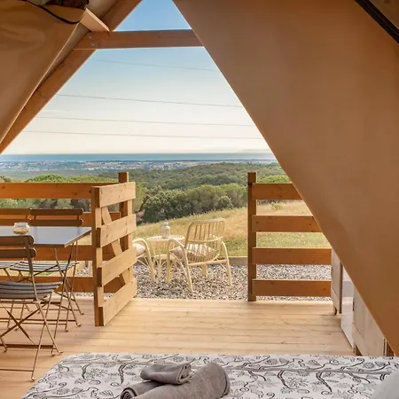 Glamping Debbiare Luxusní stan